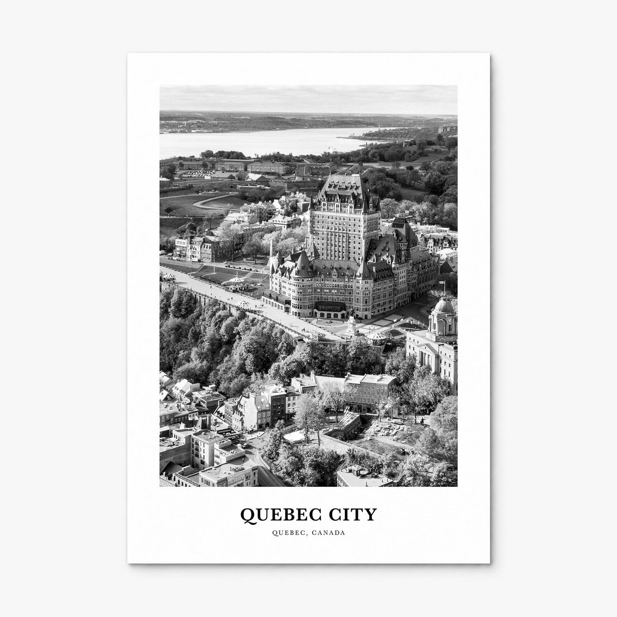 Quebec City Classic No 1 Poster, print only (unframed)