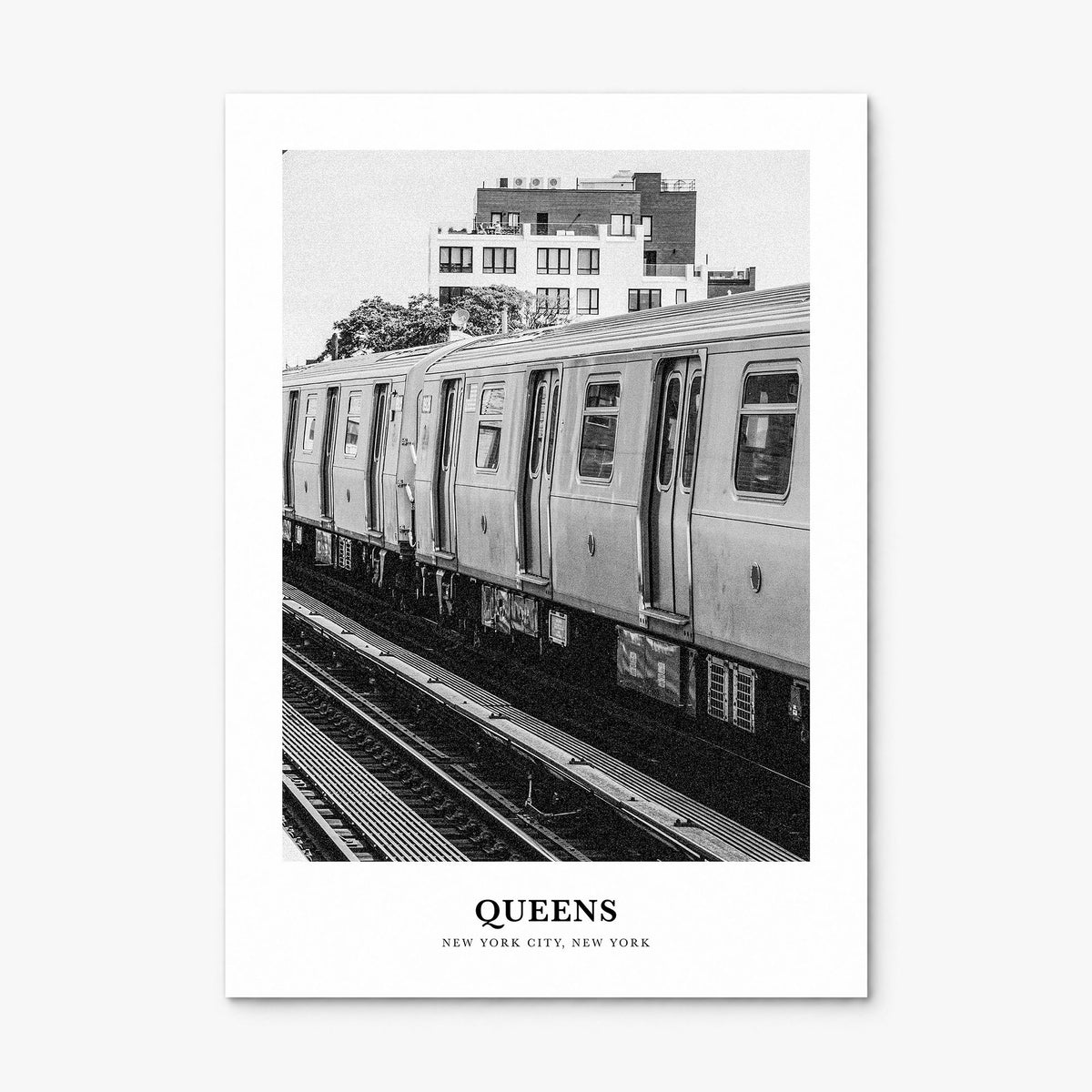 Queens, New York Classic No 3 Poster, print only (unframed)