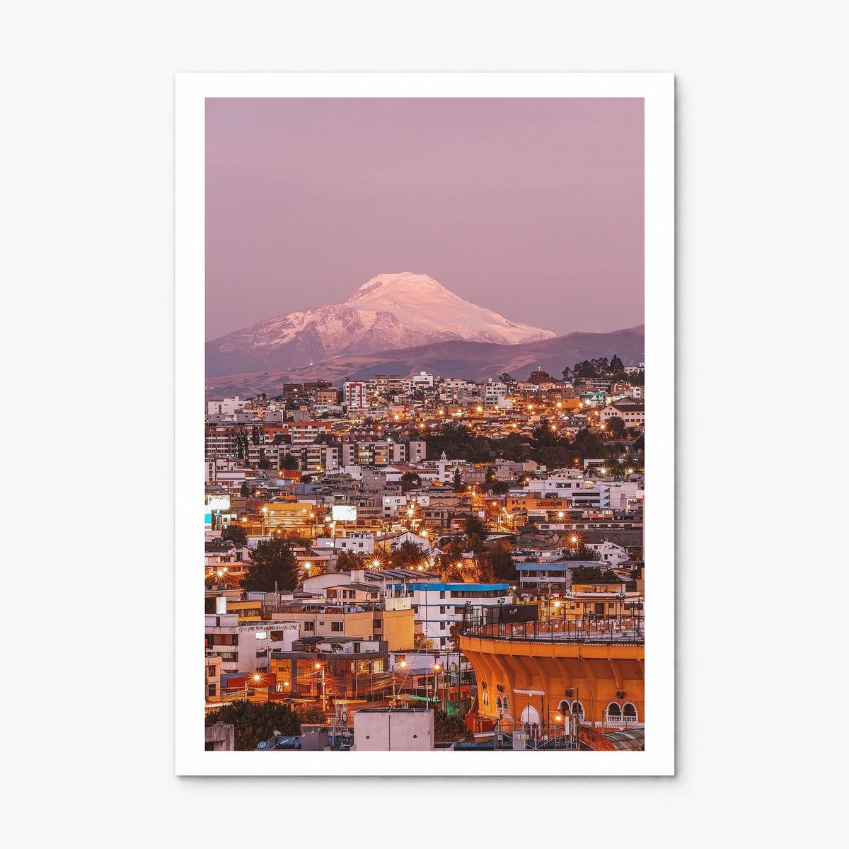 Quito Photo No 2 Poster, print only (unframed), white border