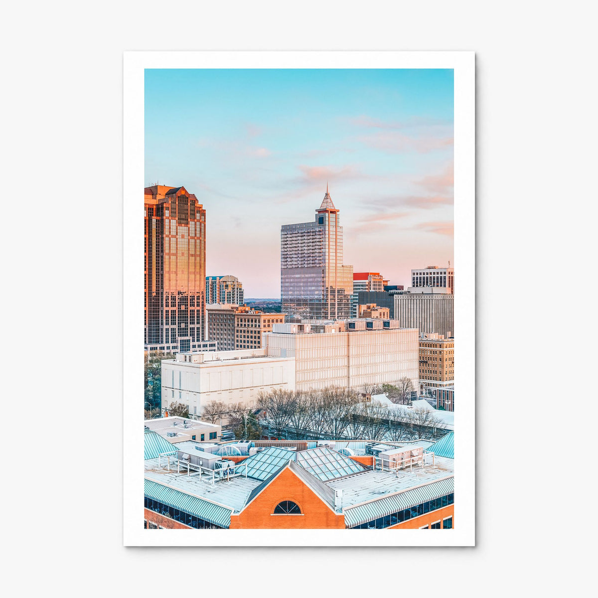 Raleigh Photo No 1 Poster, print only (unframed), white border