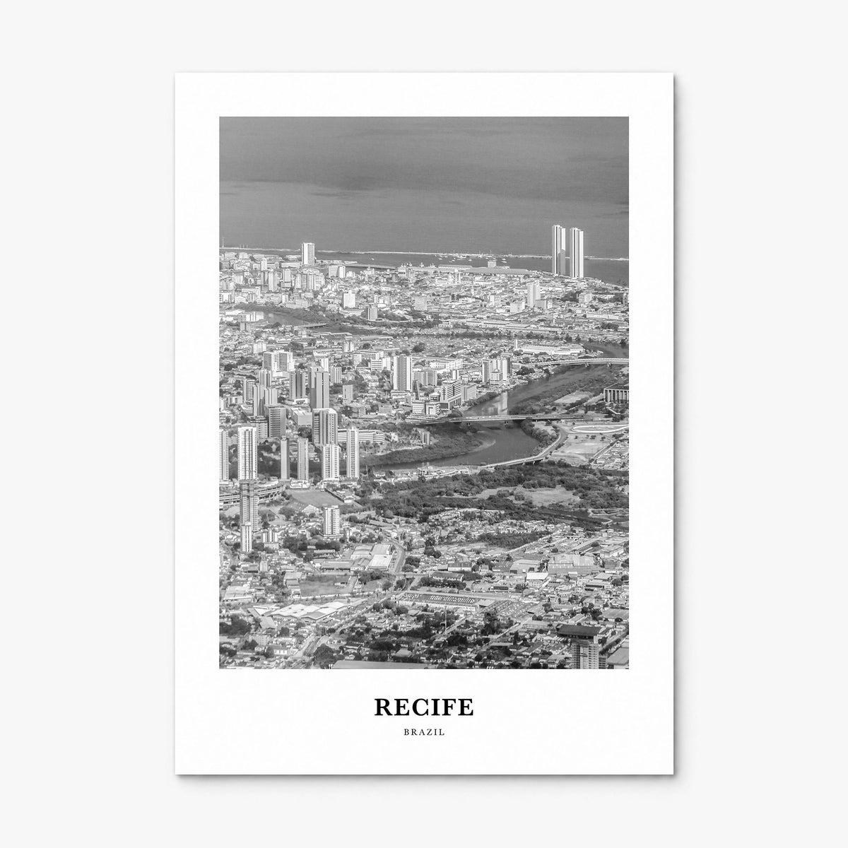Recife Classic Poster, print only (unframed)