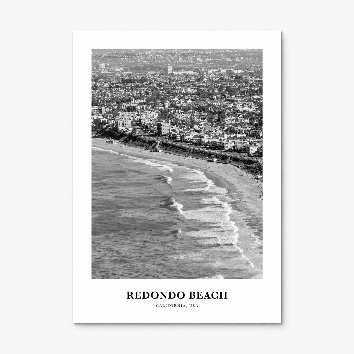 Redondo Beach Classic Poster, print only (unframed)