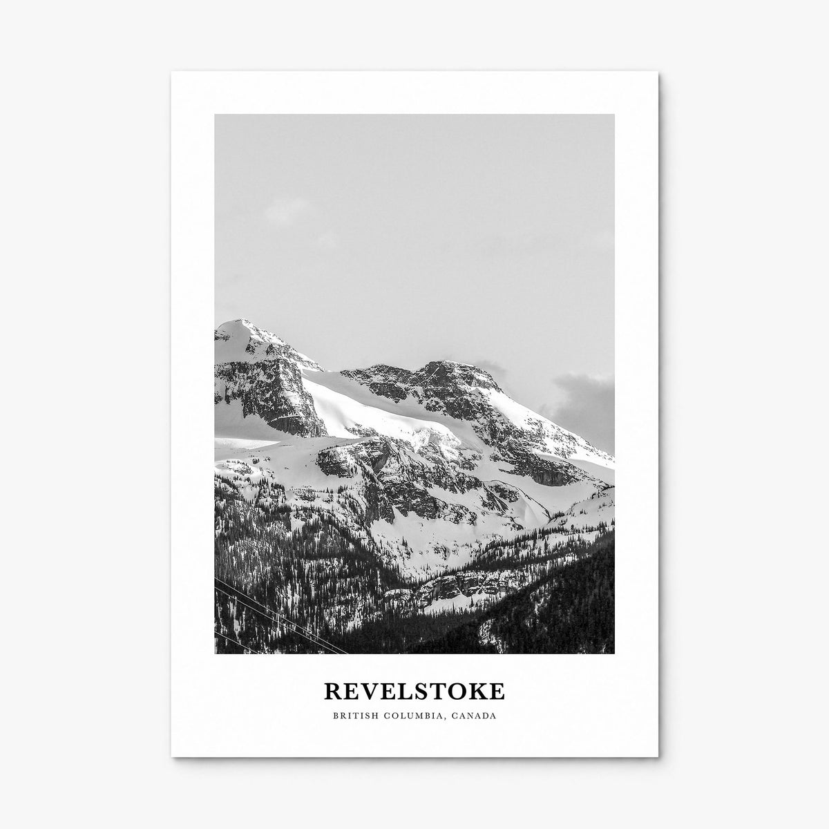 Revelstoke Classic Poster, print only (unframed)