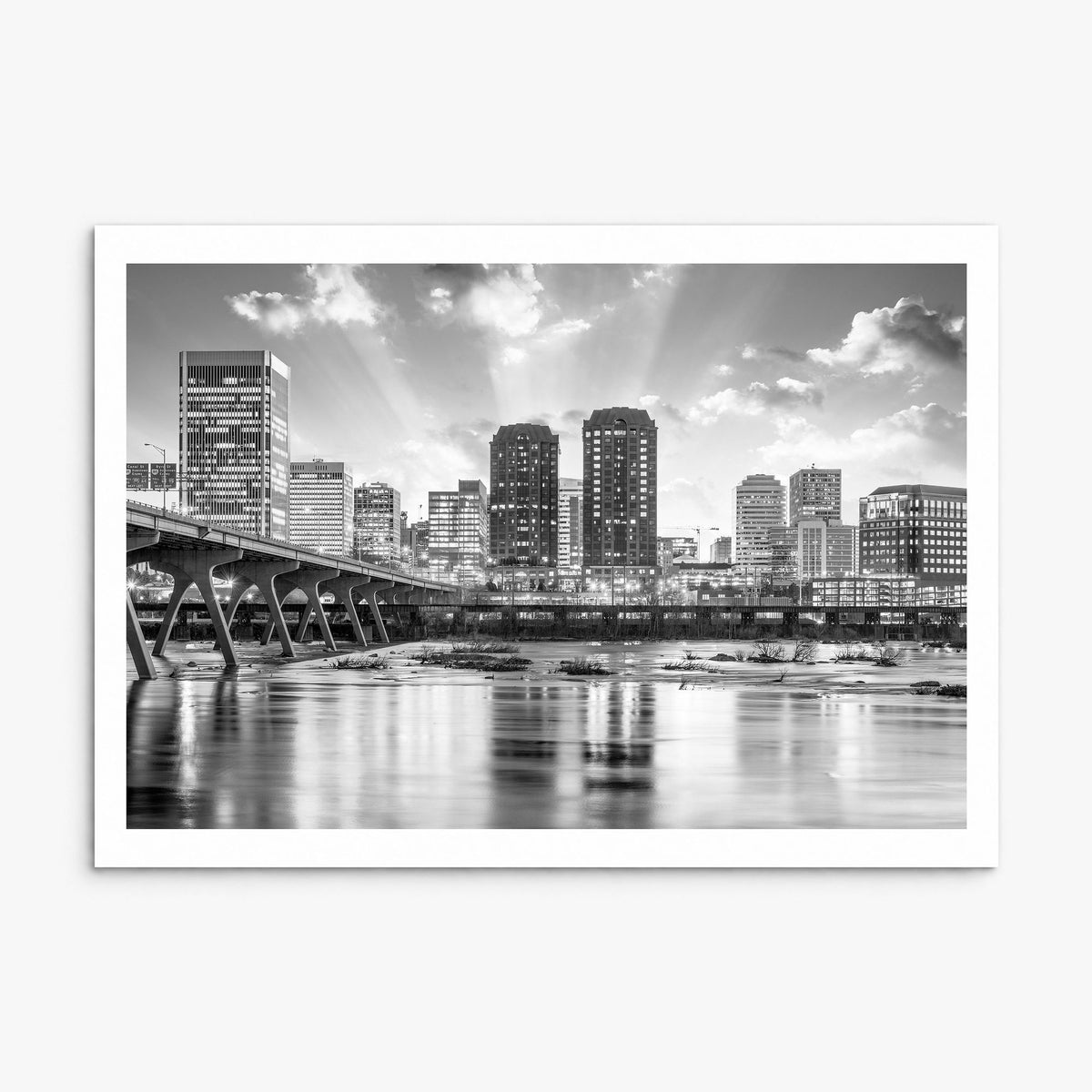 Richmond Photo Poster, print only (unframed), white border