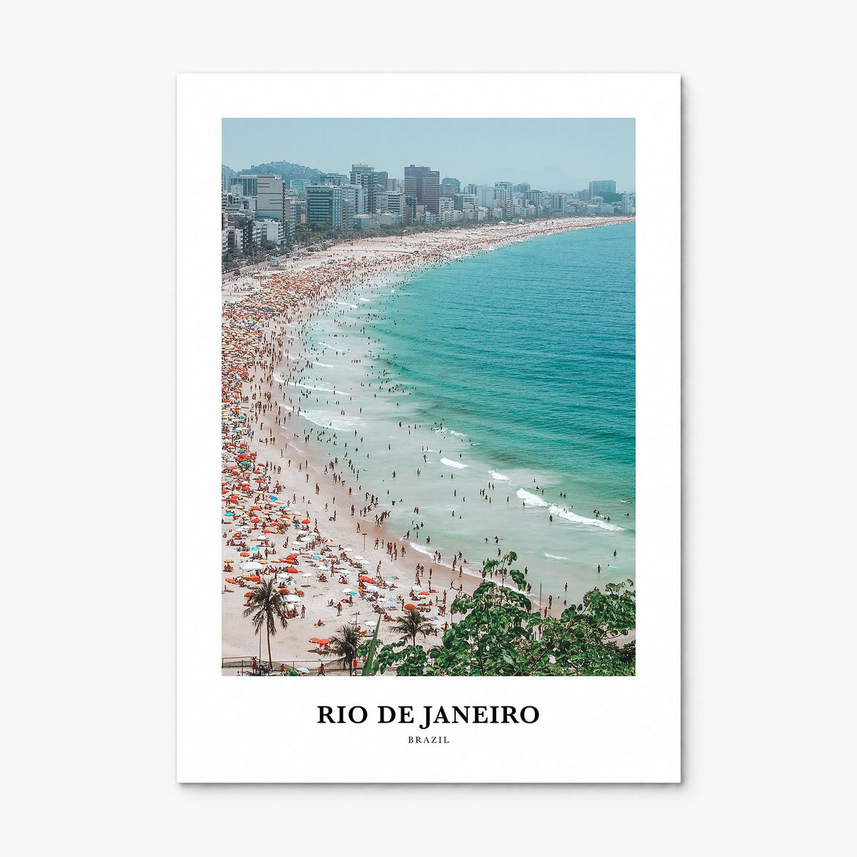 Rio de Janeiro Classic Poster, print only (unframed)