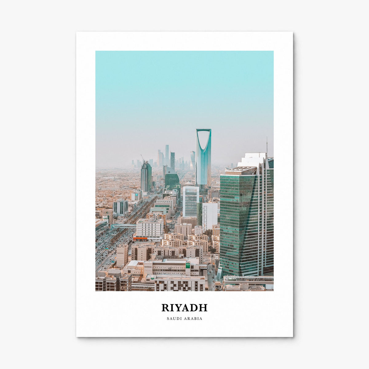 Riyadh Classic Poster, print only (unframed)