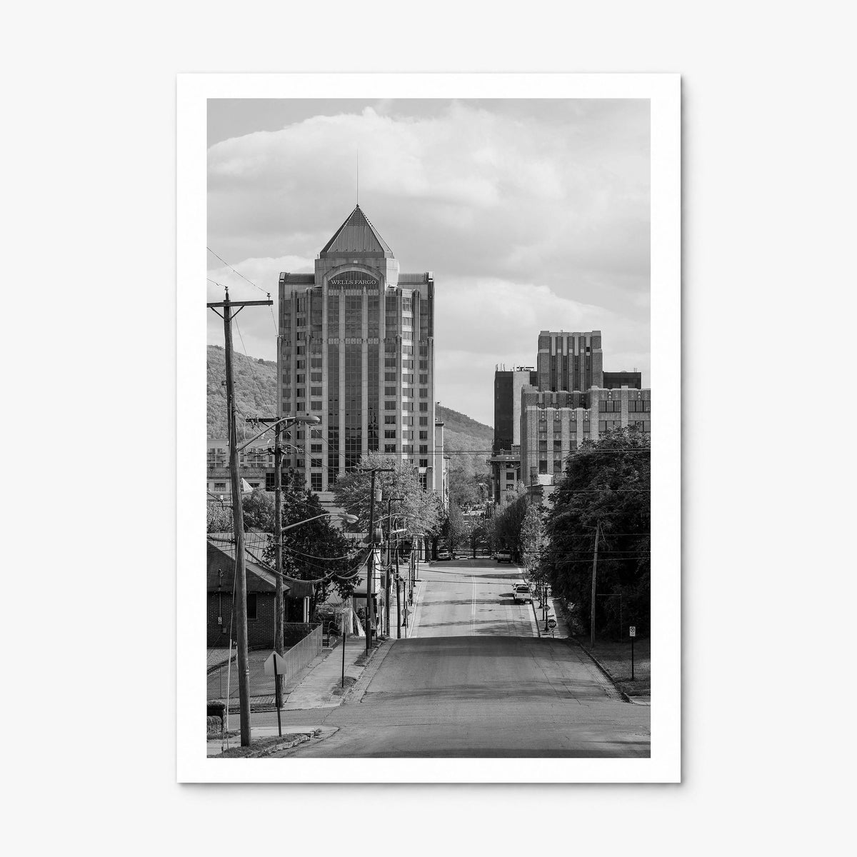 Roanoke Photo Poster, print only (unframed), white border