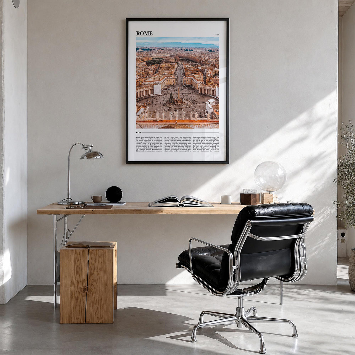Rome Travel Poster