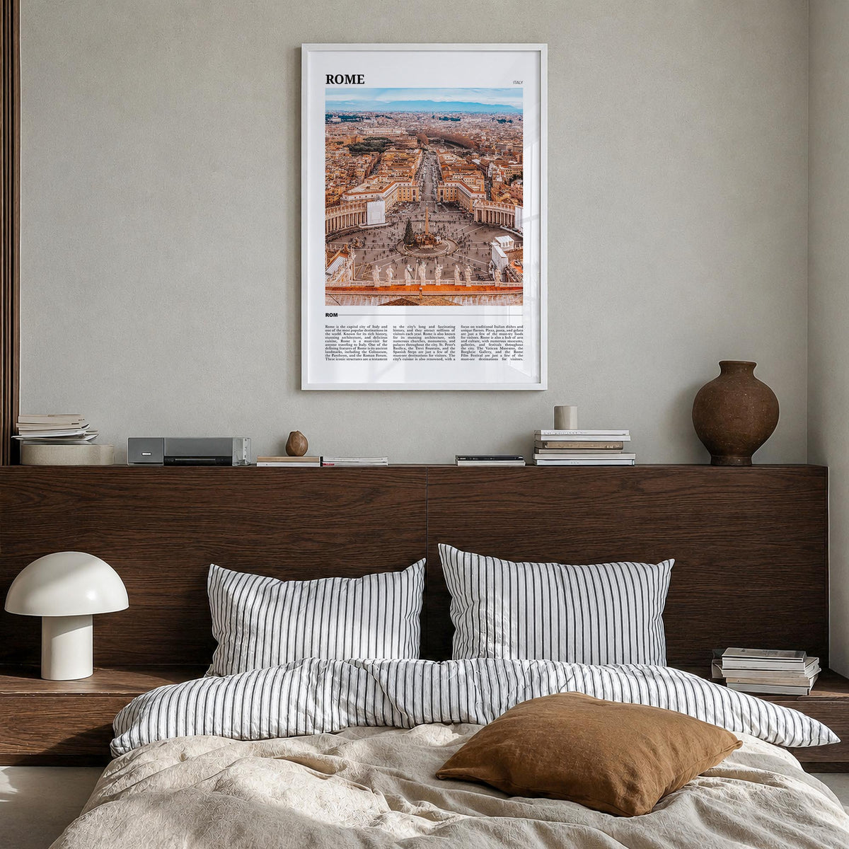Rome Travel Poster