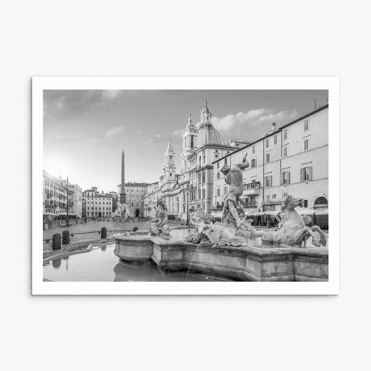 Rome Photo No 2 Poster, print only (unframed), white border