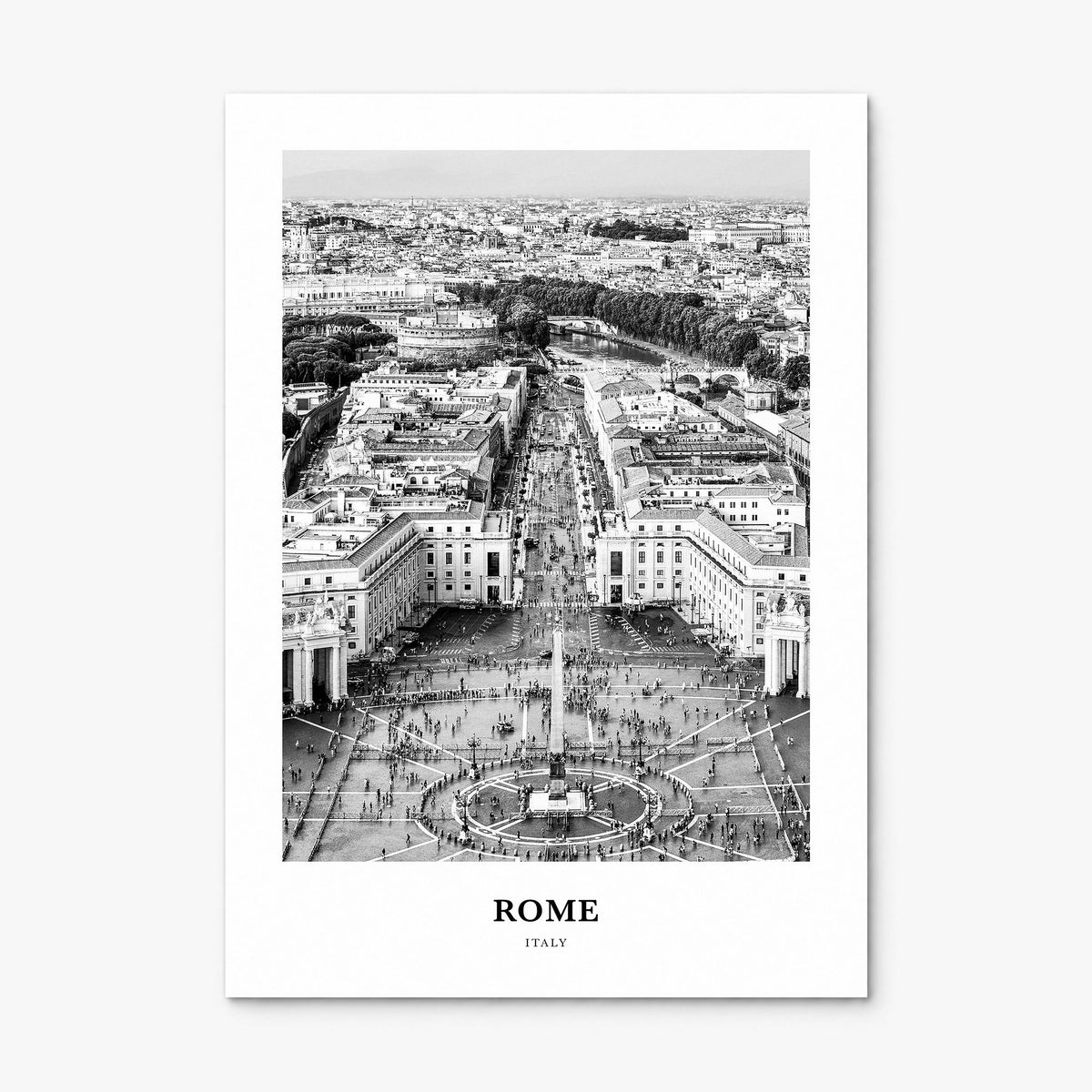 Rome Classic No 3 Poster, print only (unframed)