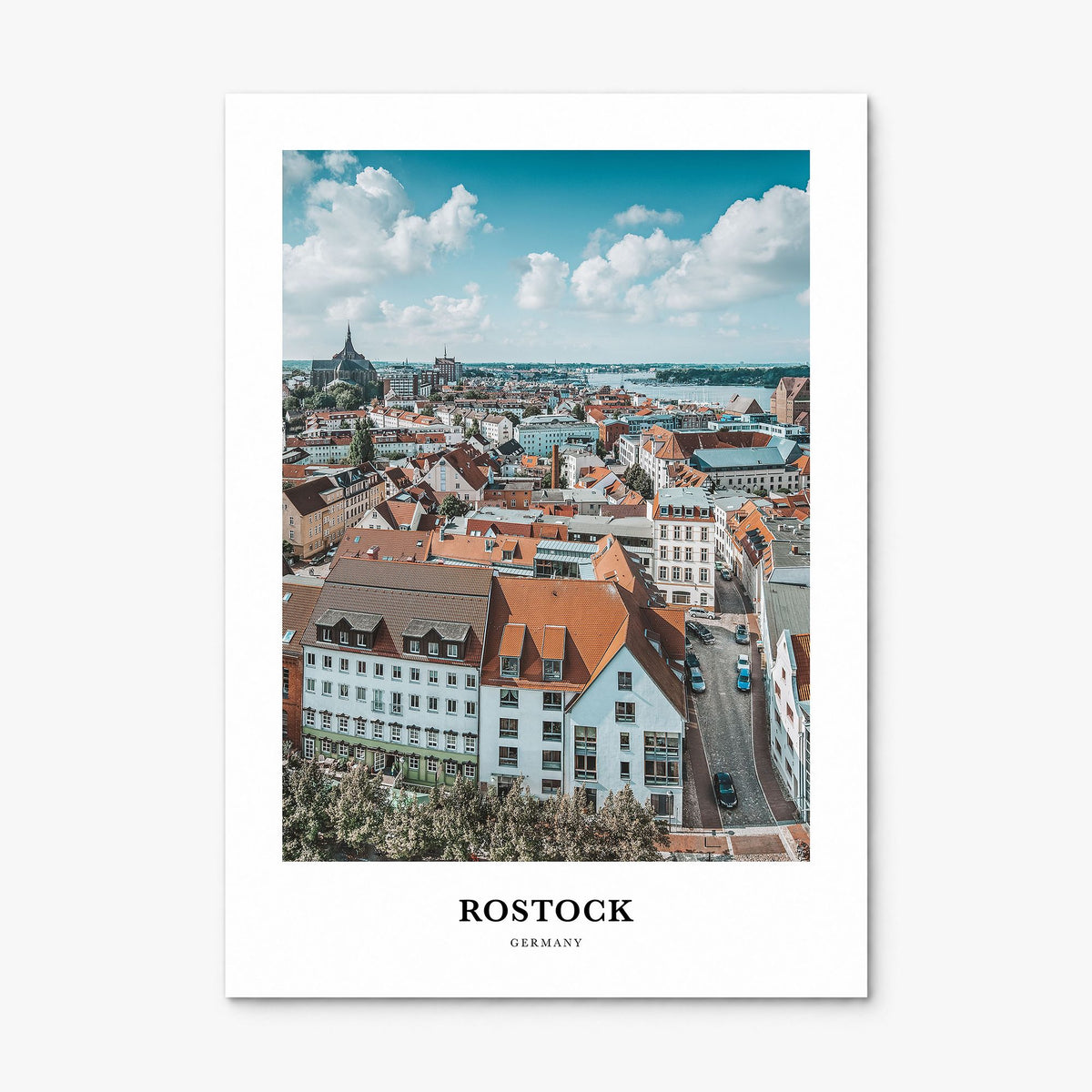 Rostock Classic Poster, print only (unframed)