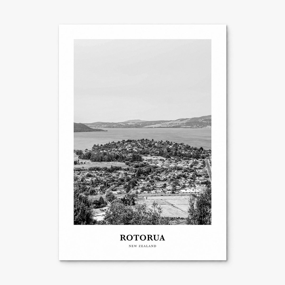 Rotorua Classic Poster, print only (unframed)