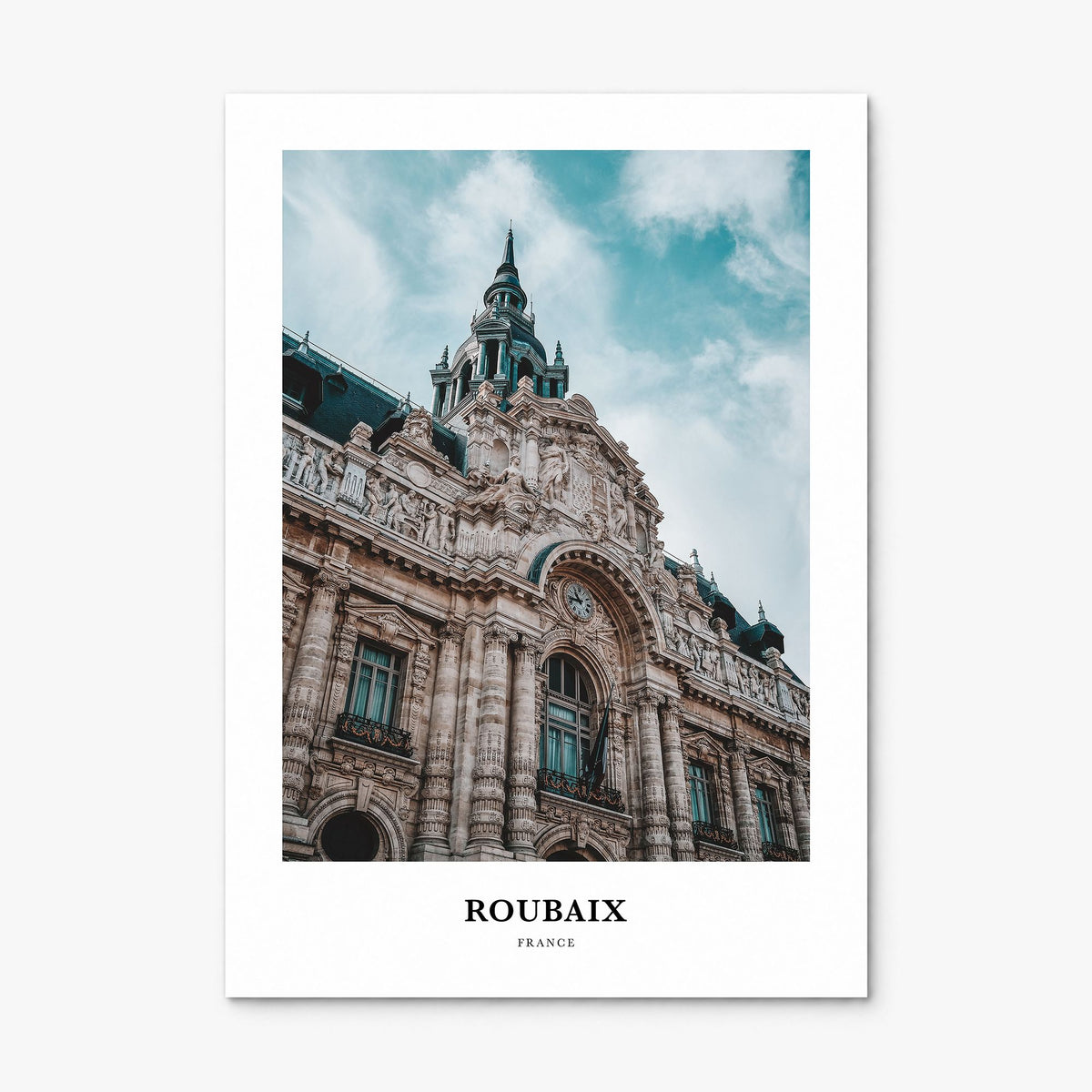 Roubaix Classic Poster, print only (unframed)