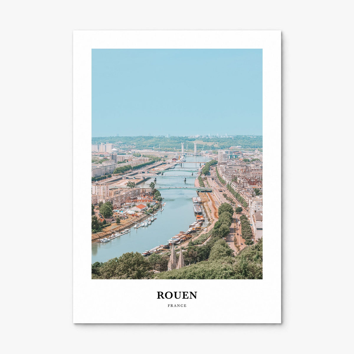 Rouen Classic Poster, print only (unframed)