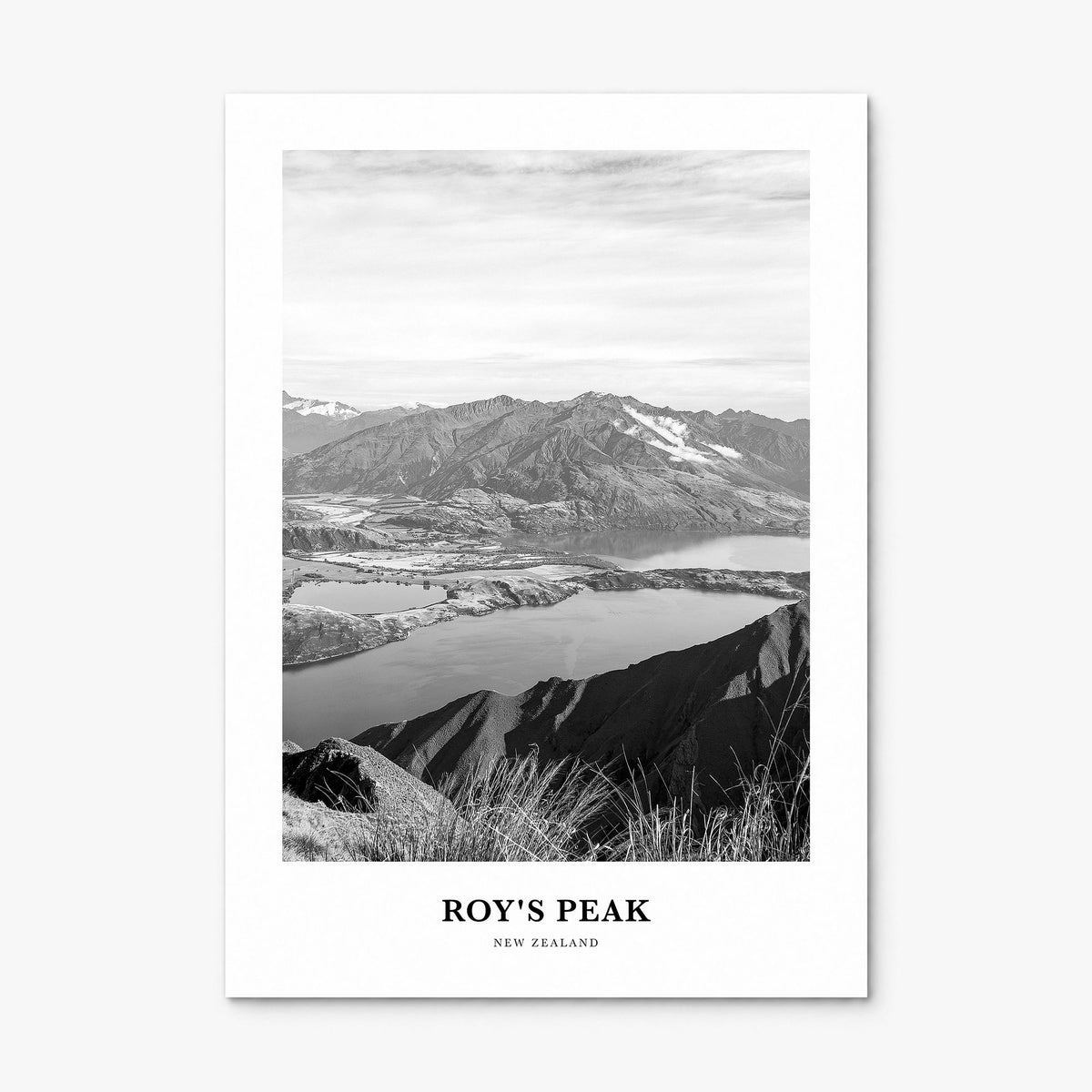 Roys Peak Classic Poster, print only (unframed)