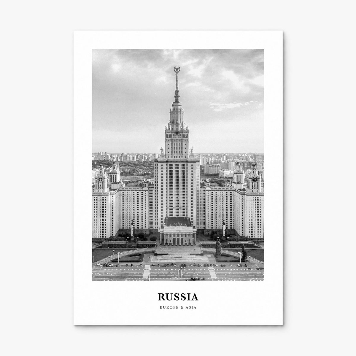 Russia Classic Poster, print only (unframed)
