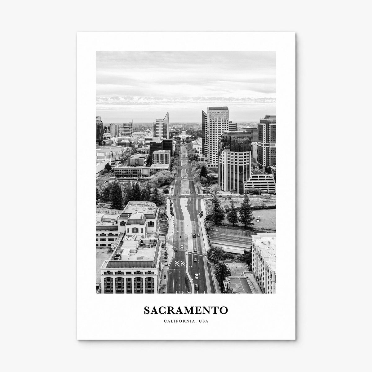 Sacramento Classic No 3 Poster, print only (unframed)
