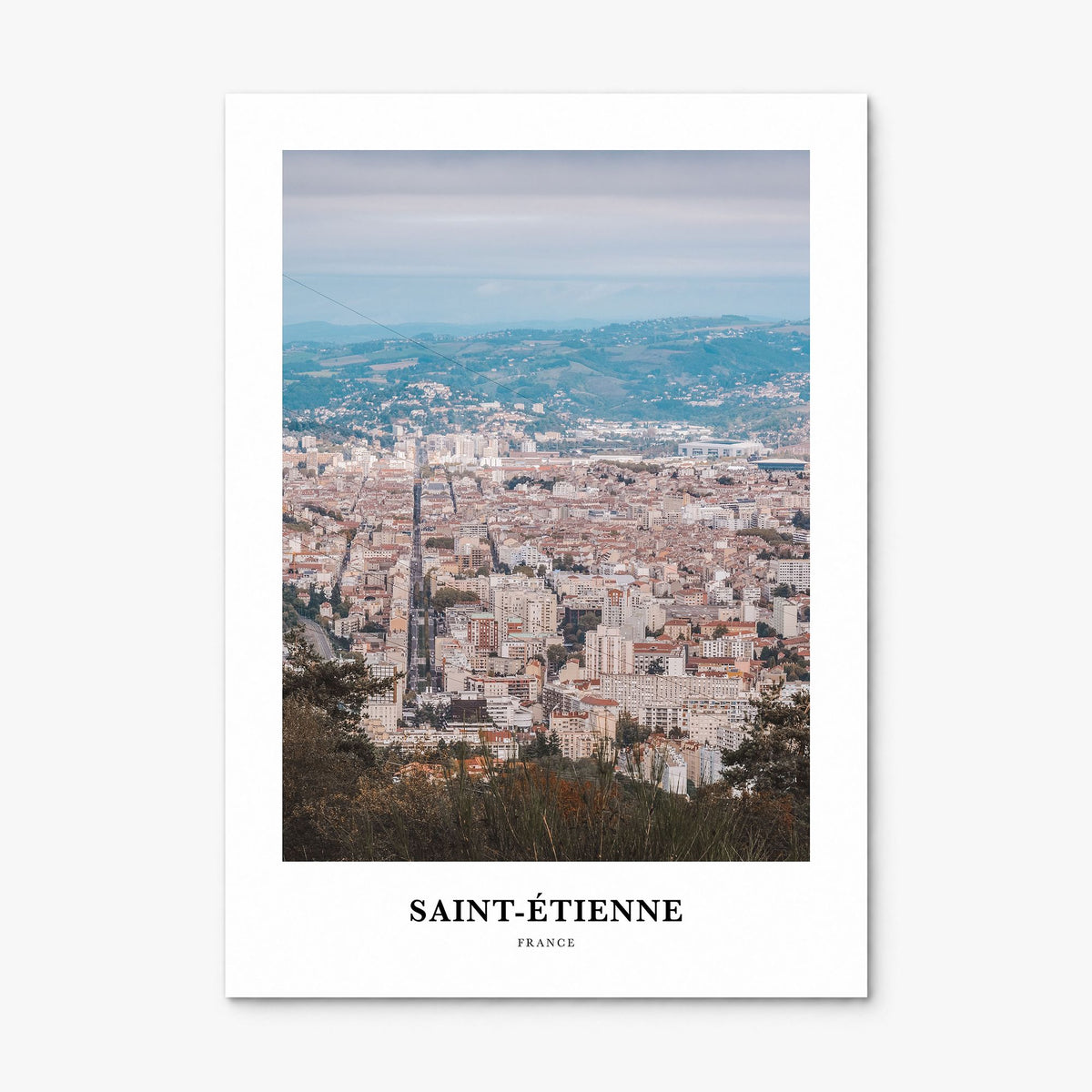 Saint-Étienne Classic Poster, print only (unframed)