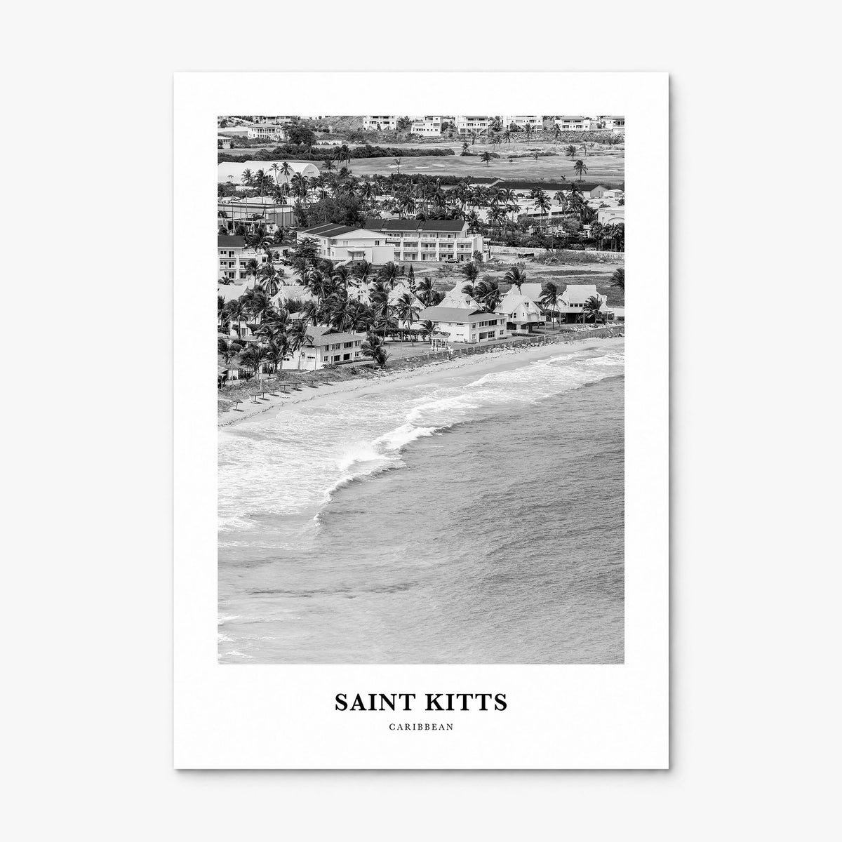 Saint Kitts Classic Poster, print only (unframed)