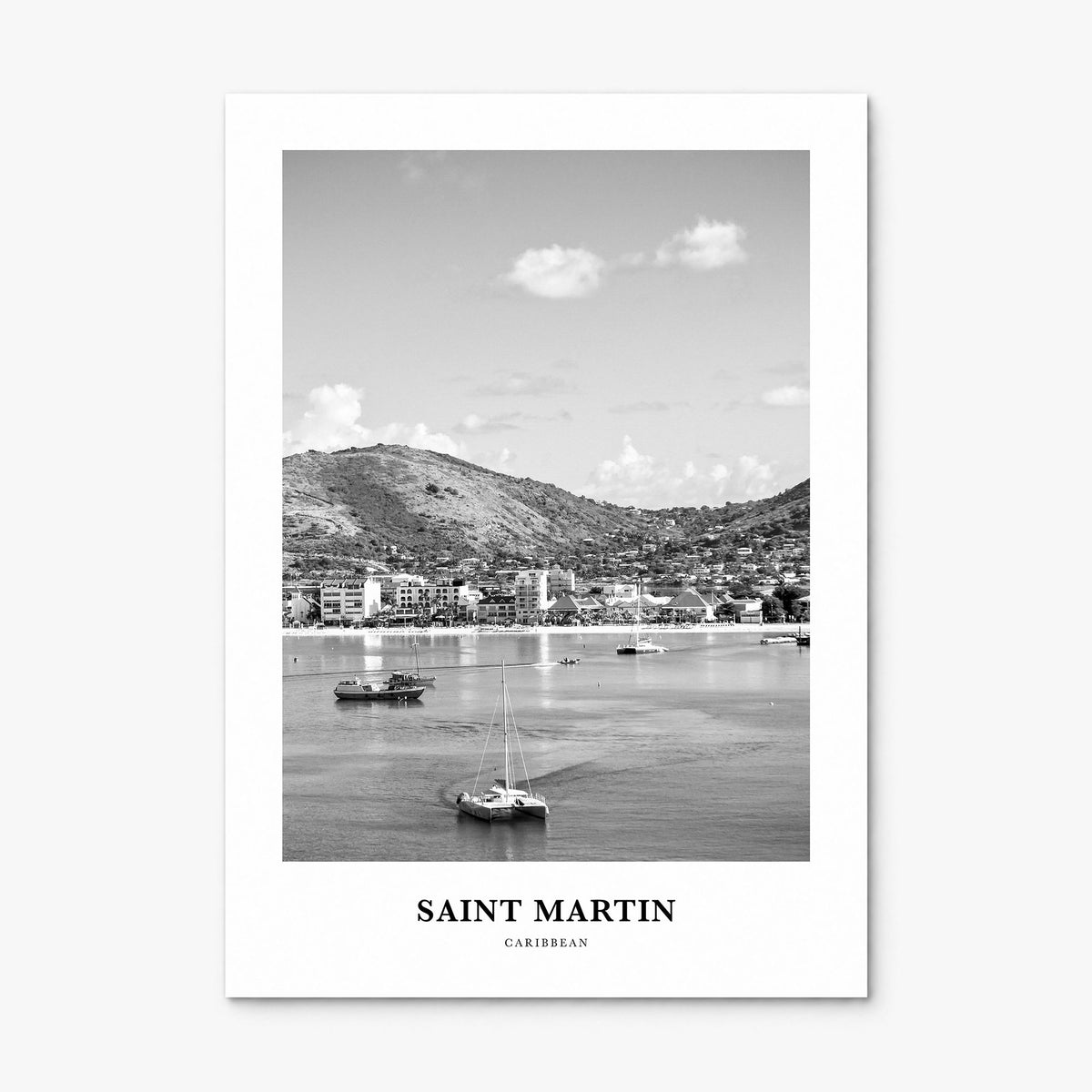 Saint Martin Classic Poster, print only (unframed)