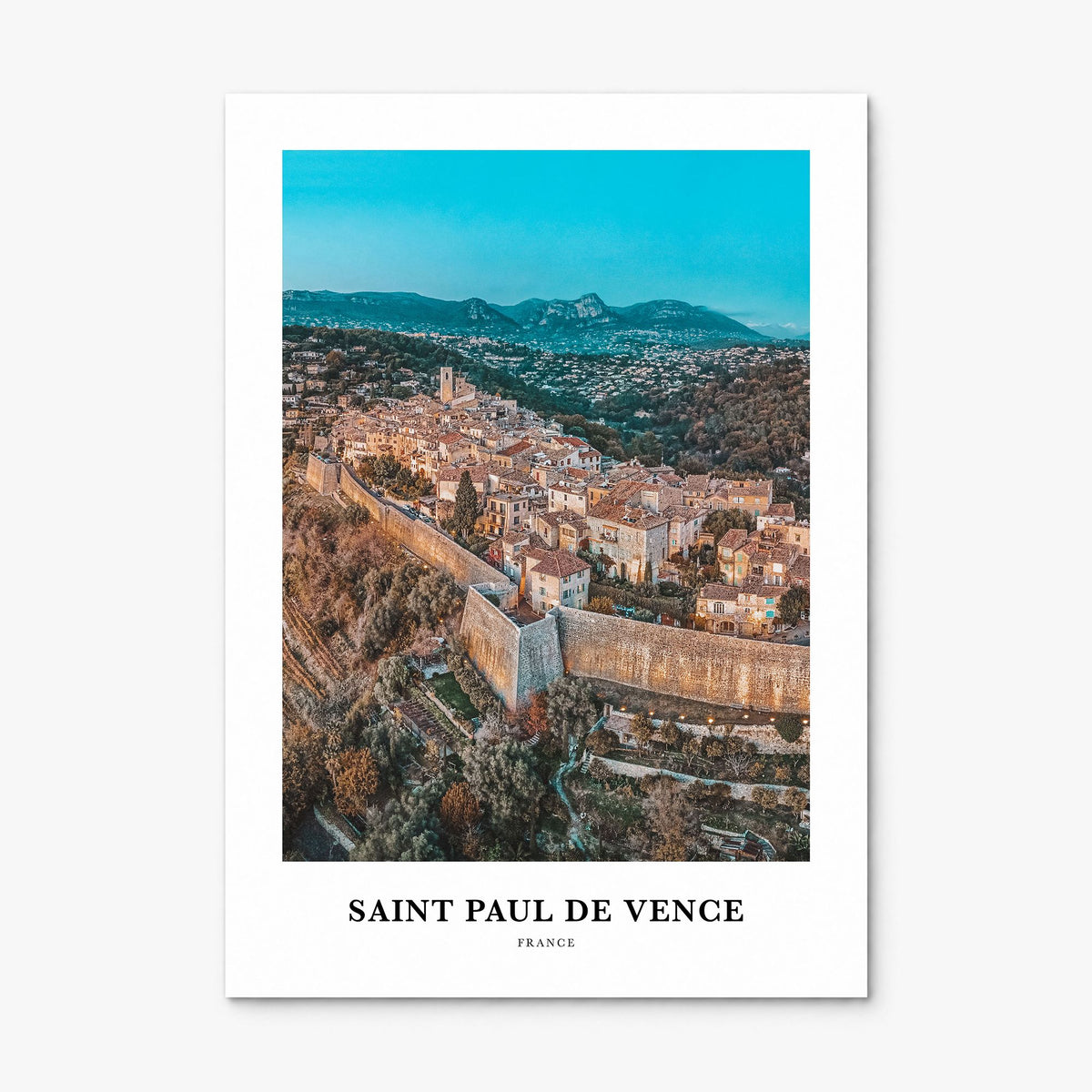 Saint-Paul-de-Vence Classic Poster, print only (unframed)