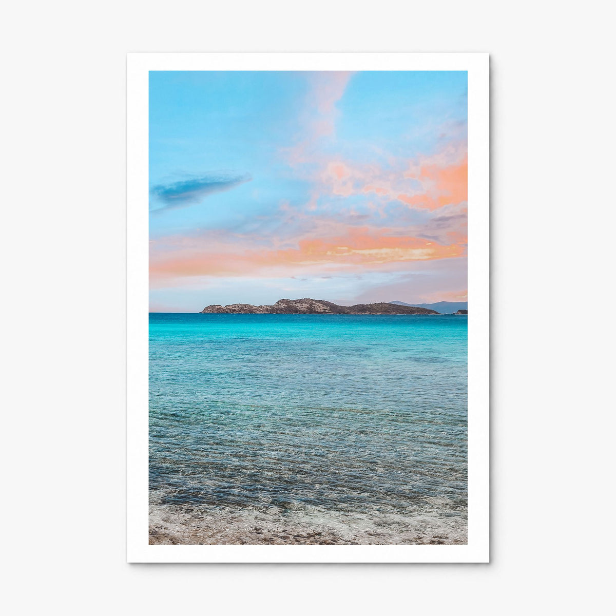 Saint Thomas Photo No 2 Poster, print only (unframed), white border