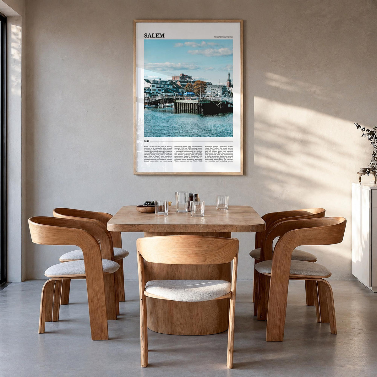 Salem, Massachusetts Travel Poster