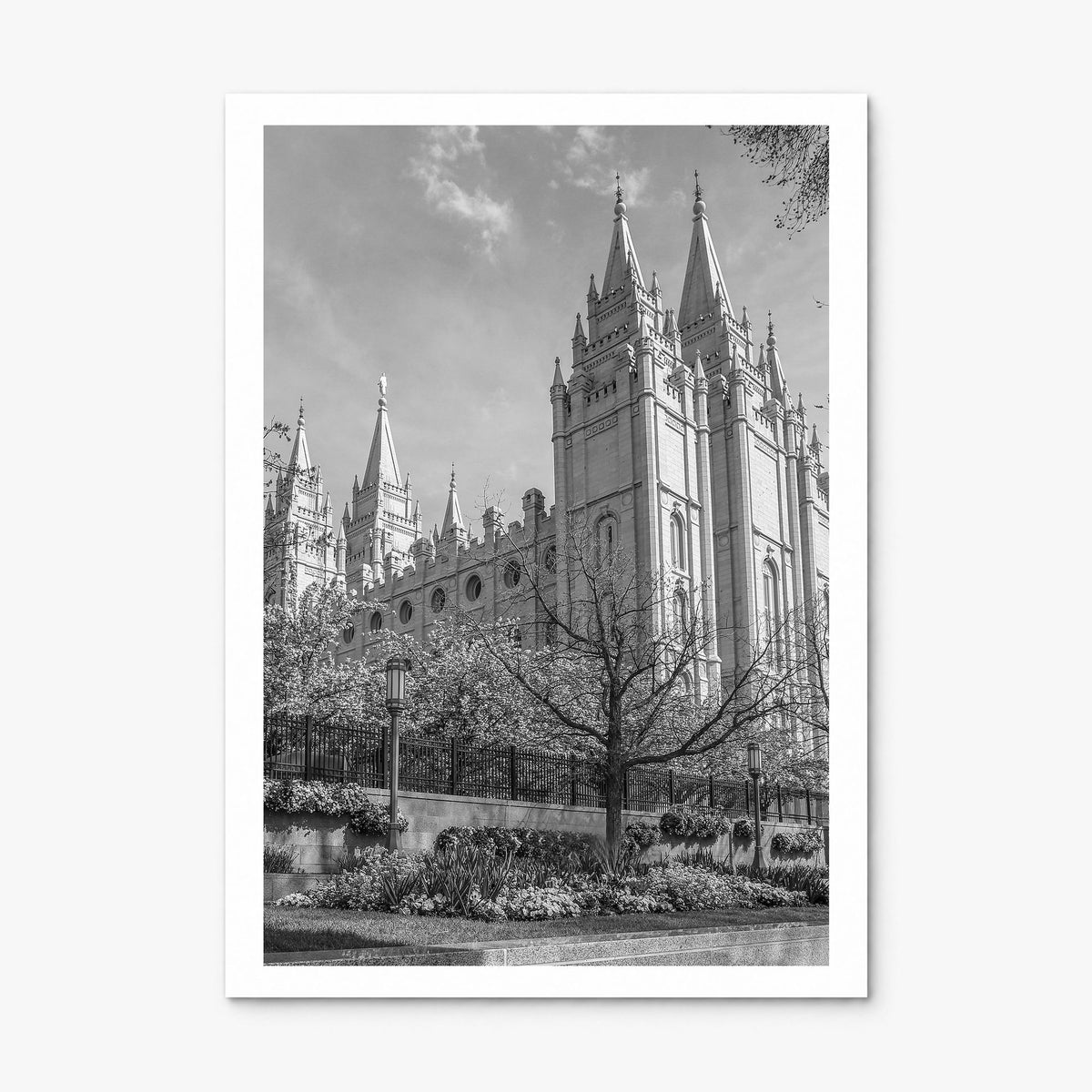 Salt Lake City Photo No 2 Poster, print only (unframed), white border