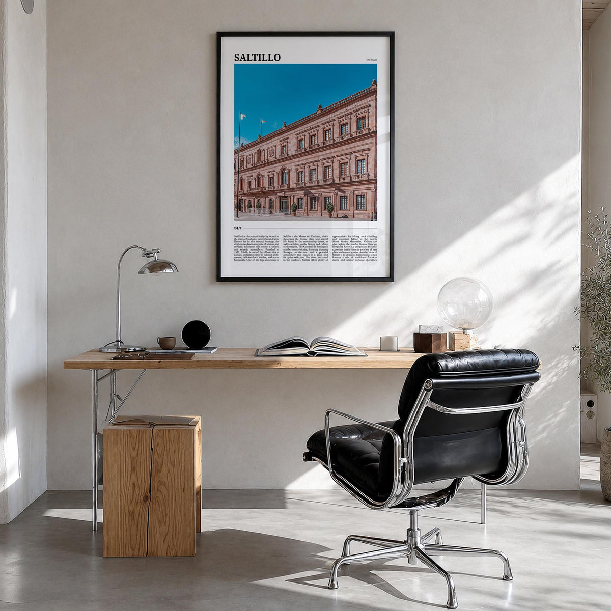 Saltillo Travel Poster