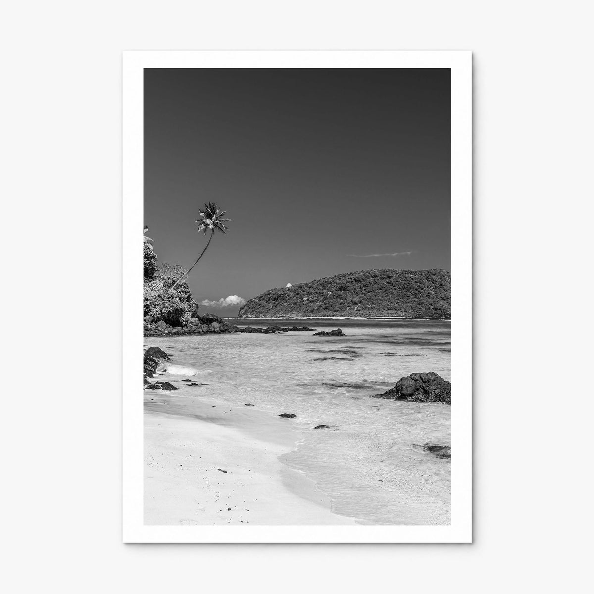 Samoa Photo Poster, print only (unframed), white border