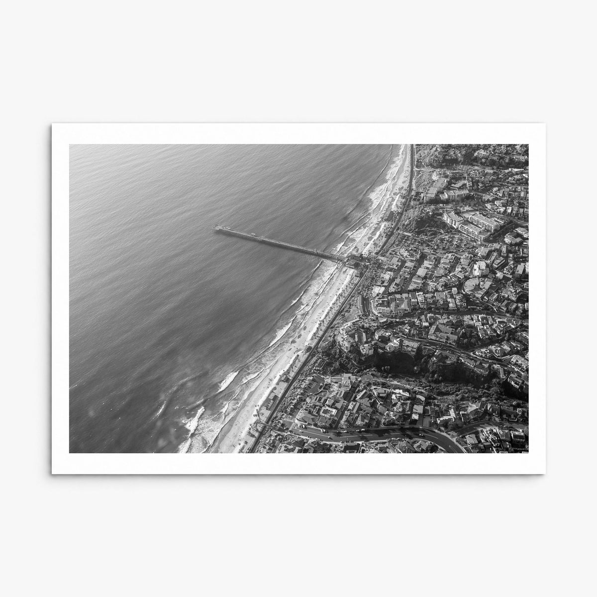 San Clemente Photo Poster, print only (unframed), white border
