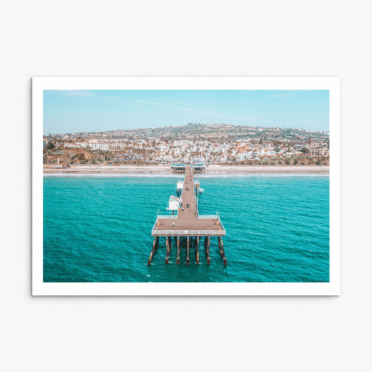 San Clemente Photo Poster, print only (unframed), white border