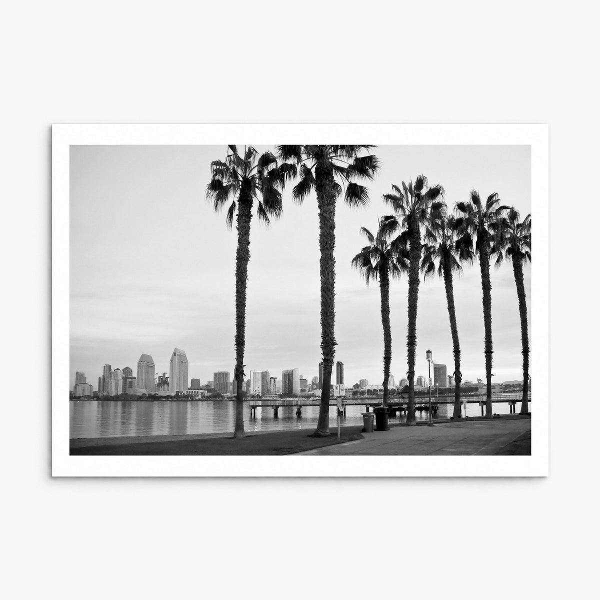 San Diego Photo No 2 Poster, print only (unframed), white border