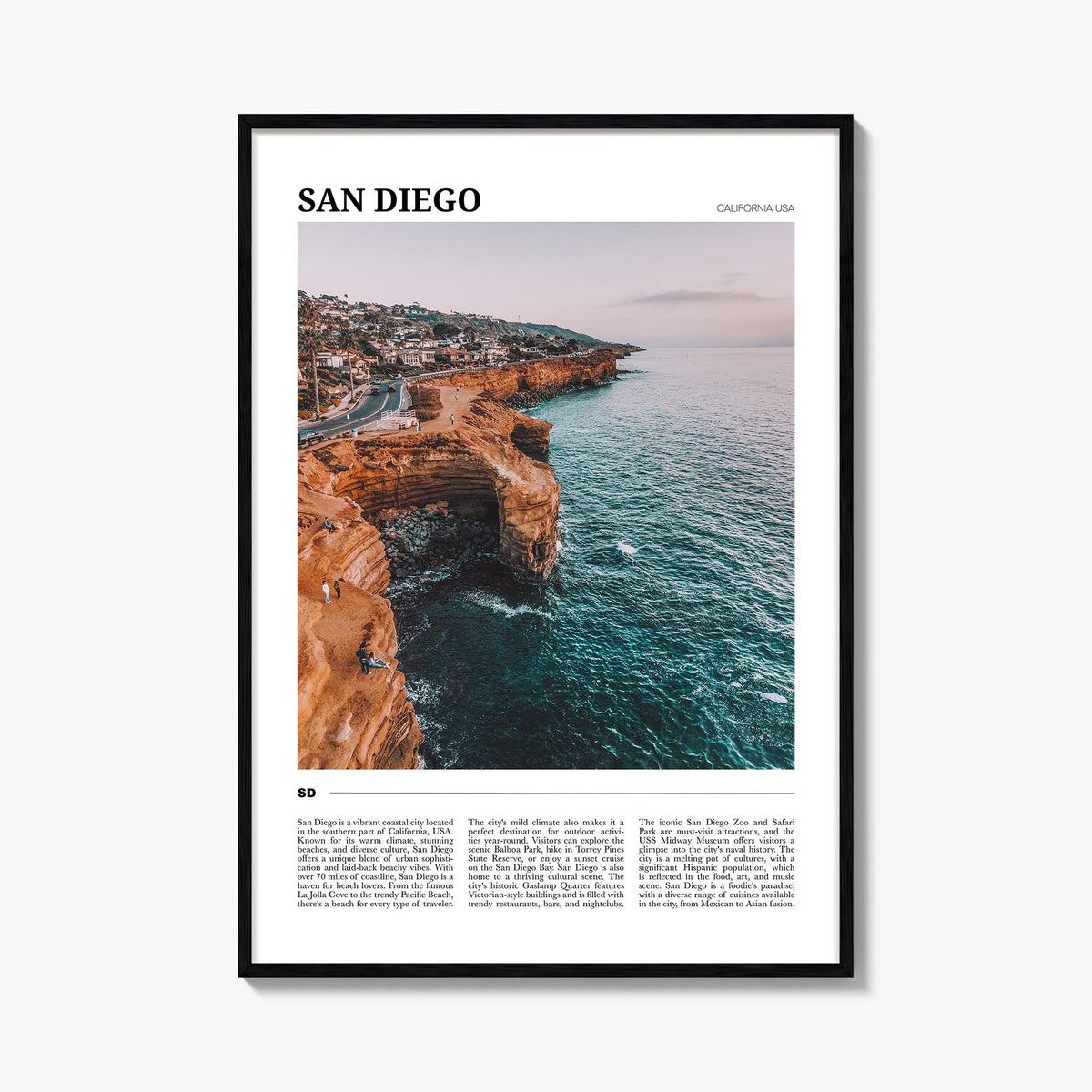 San Diego Travel No 1 Poster
