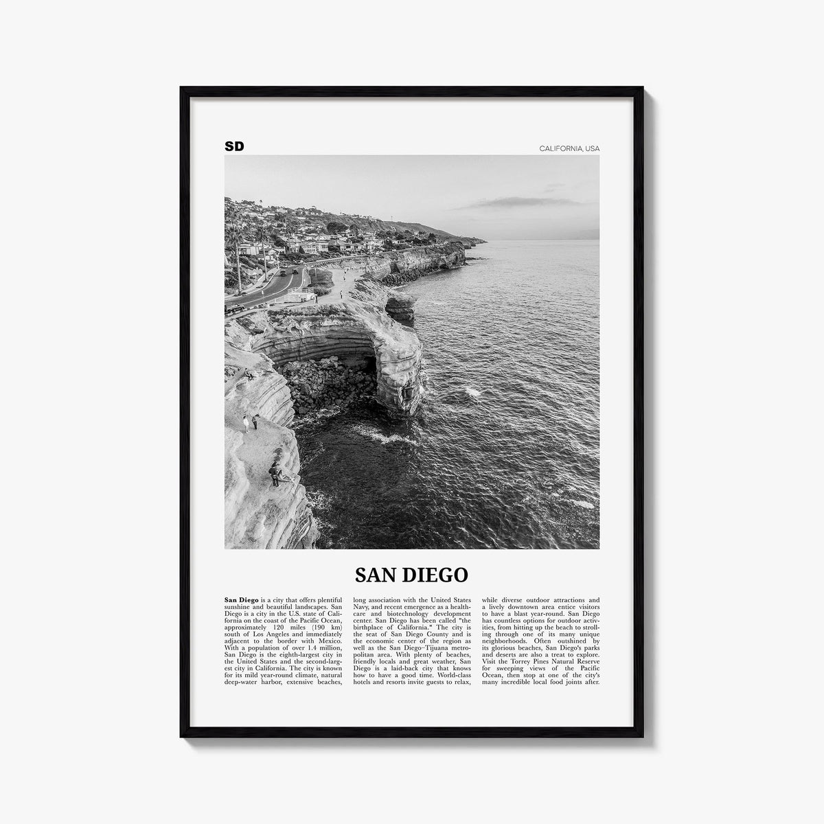 San Diego Newspaper No 2 Poster