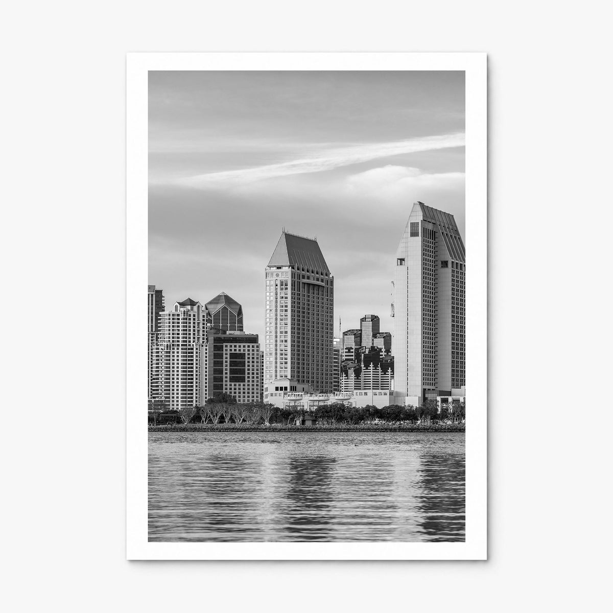 San Diego Photo No 1 Poster, print only (unframed), white border