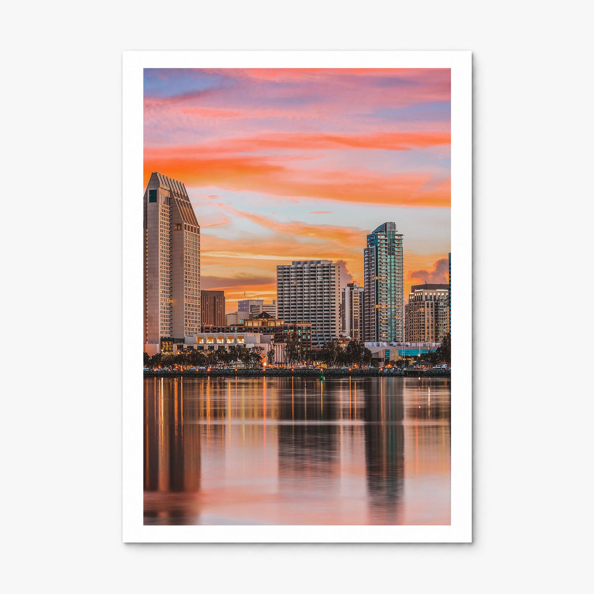 San Diego Photo No 1 Poster, print only (unframed), white border