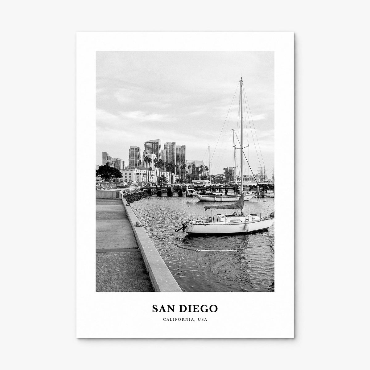 San Diego Classic No 3 Poster, print only (unframed)
