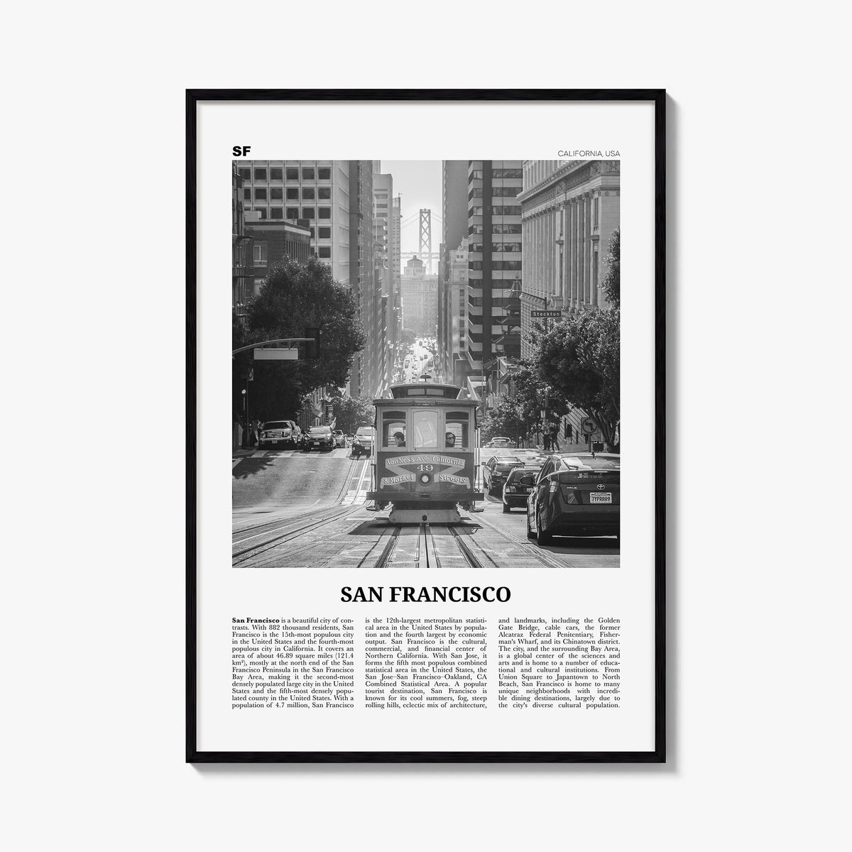 San Francisco Newspaper No 2 Poster