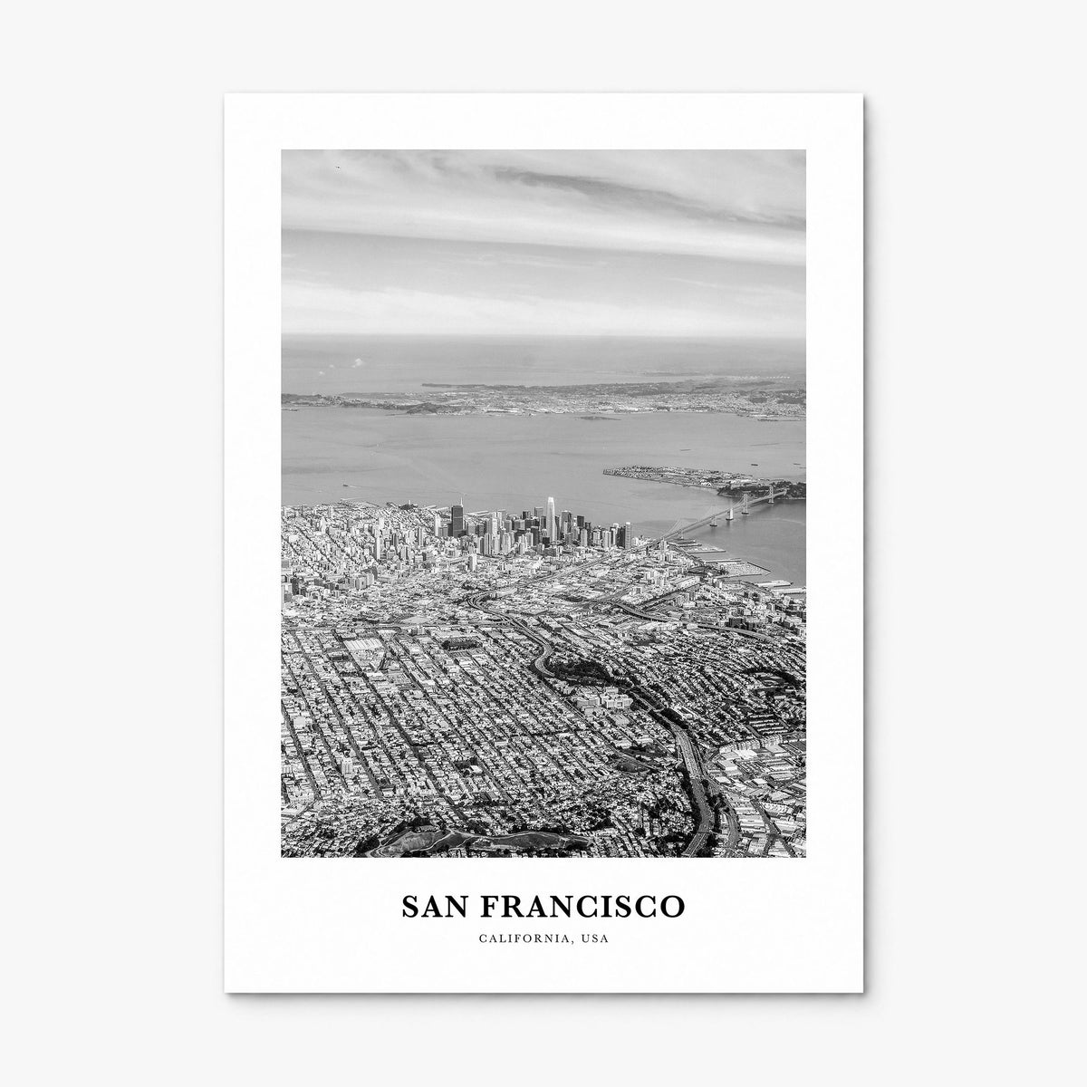 San Francisco Classic No 3 Poster, print only (unframed)