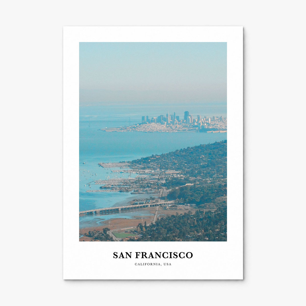 San Francisco Classic No 2 Poster, print only (unframed)