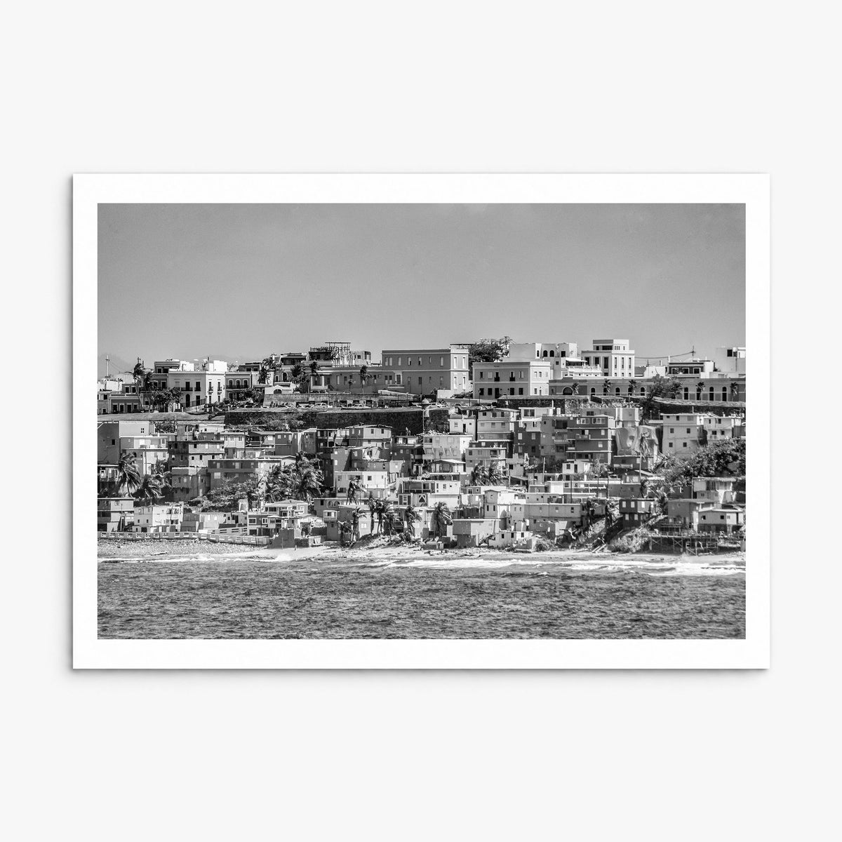 San Juan Photo Poster, print only (unframed), white border