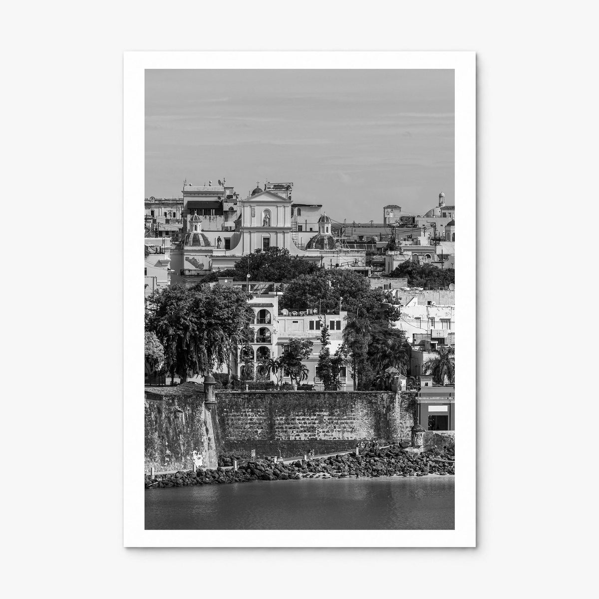 San Juan Photo Poster, print only (unframed), white border