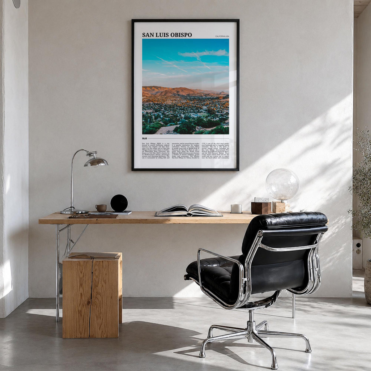 San Luis Obispo Travel No 2 Poster