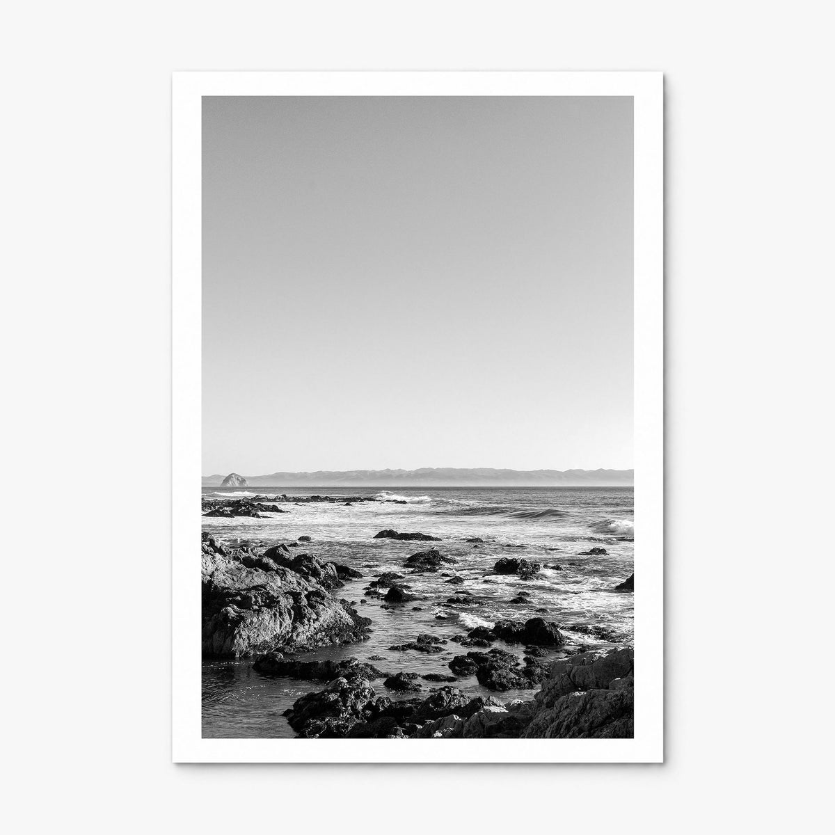 San Luis Obispo Photo Poster, print only (unframed), white border
