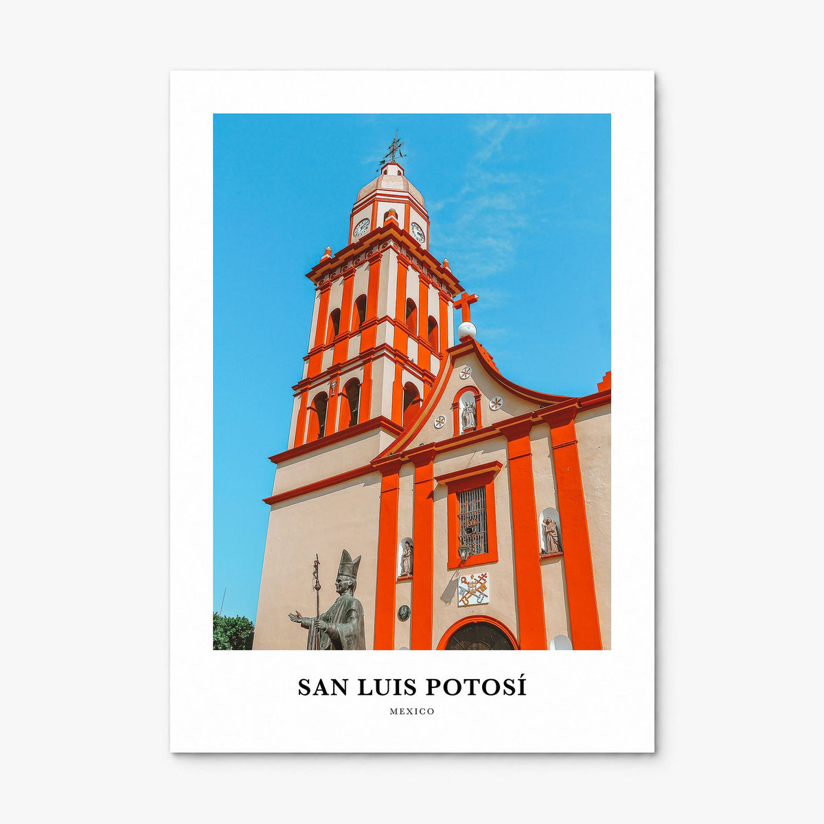 San Luis Potosí Classic Poster, print only (unframed)