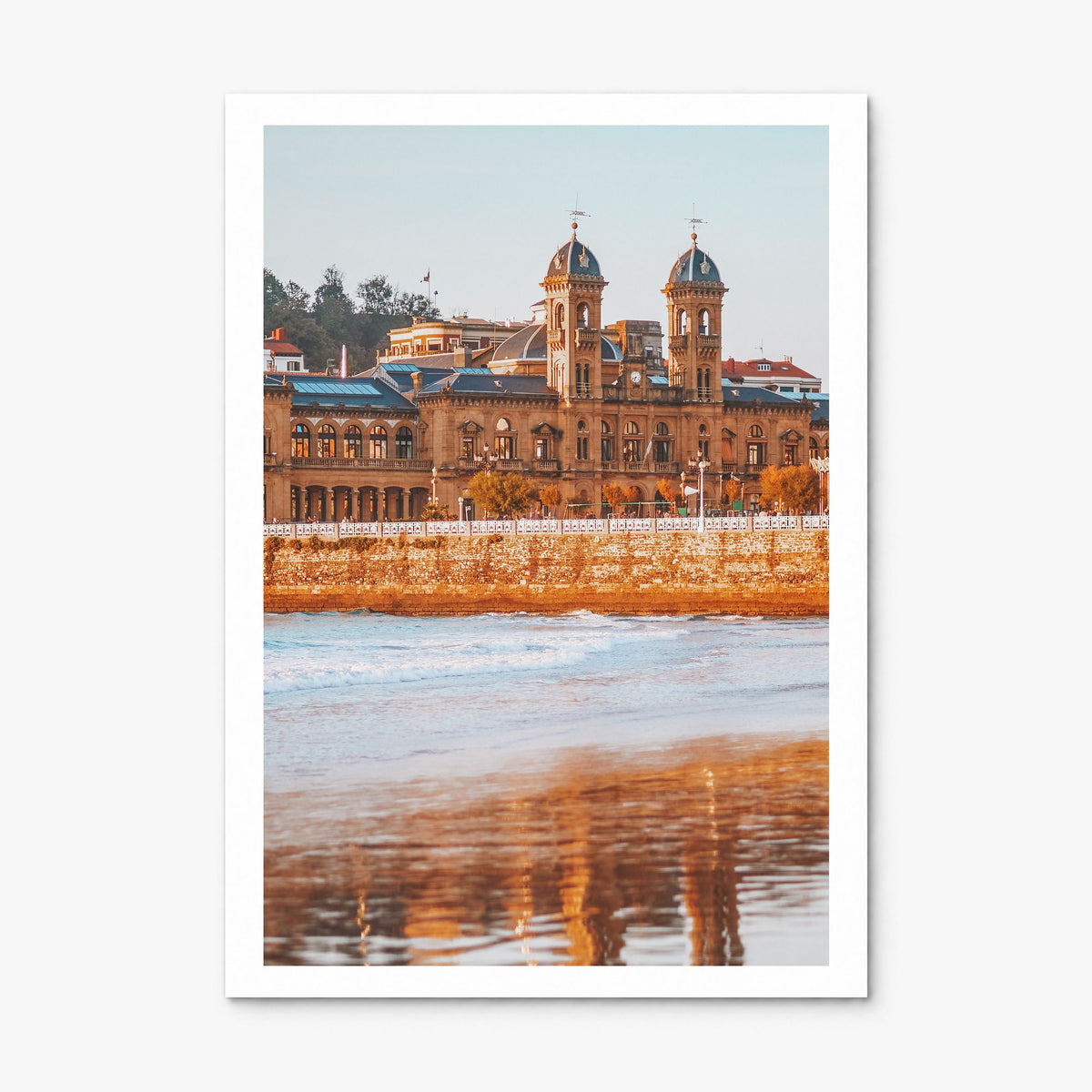 San Sebastián Photo No 2 Poster, print only (unframed), white border