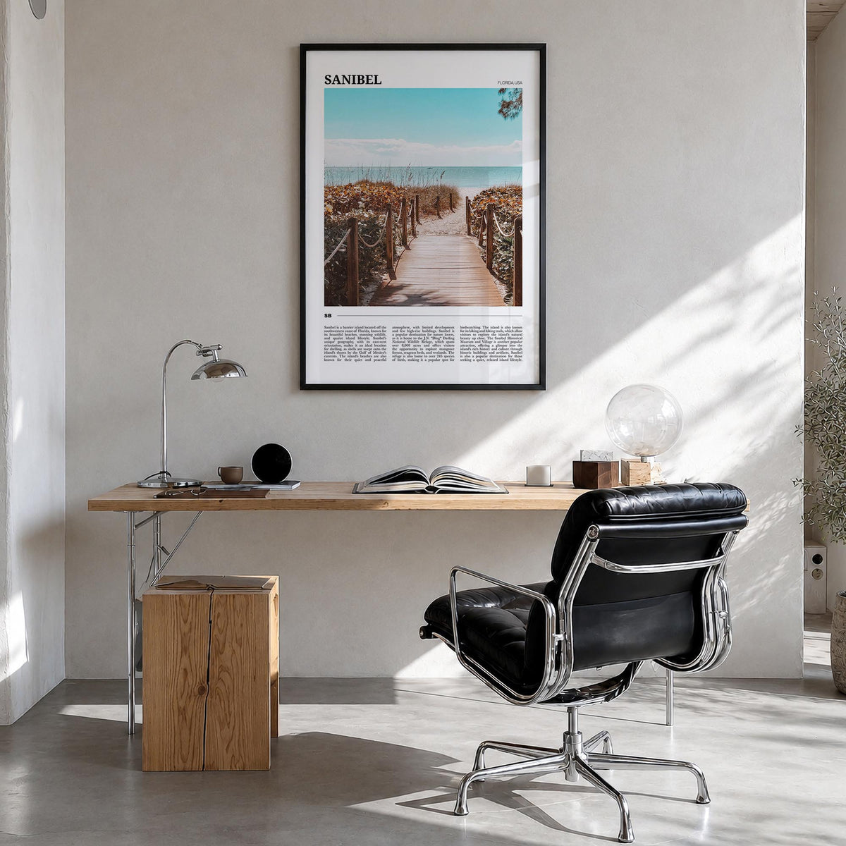 Sanibel Travel Poster