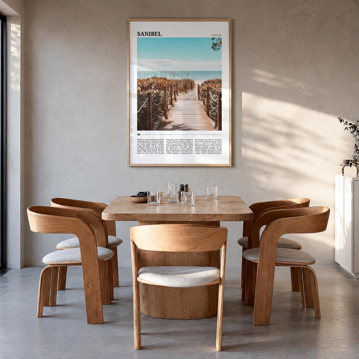 Sanibel Travel Poster